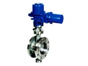 电动法兰式蝶阀