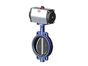 气动对夹式蝶阀